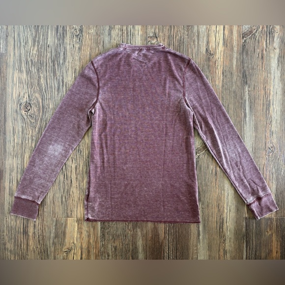 Helix L/S Waffle Knit Thermal Shirt Mens Medium - Picture 2 of 8